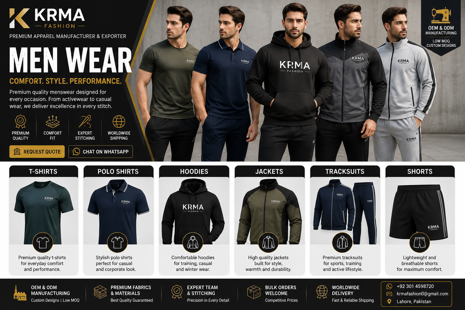 Engineered for Style. Crafted for Quality.