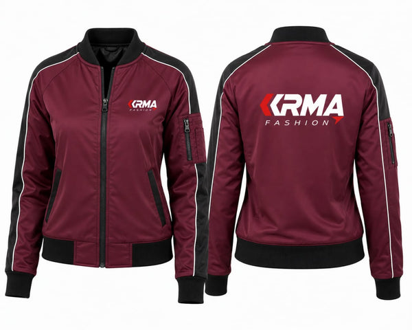 Custom Women's Bomber Jacket Manufacturer | OEM &amp; Private Label | KRMA Fashion