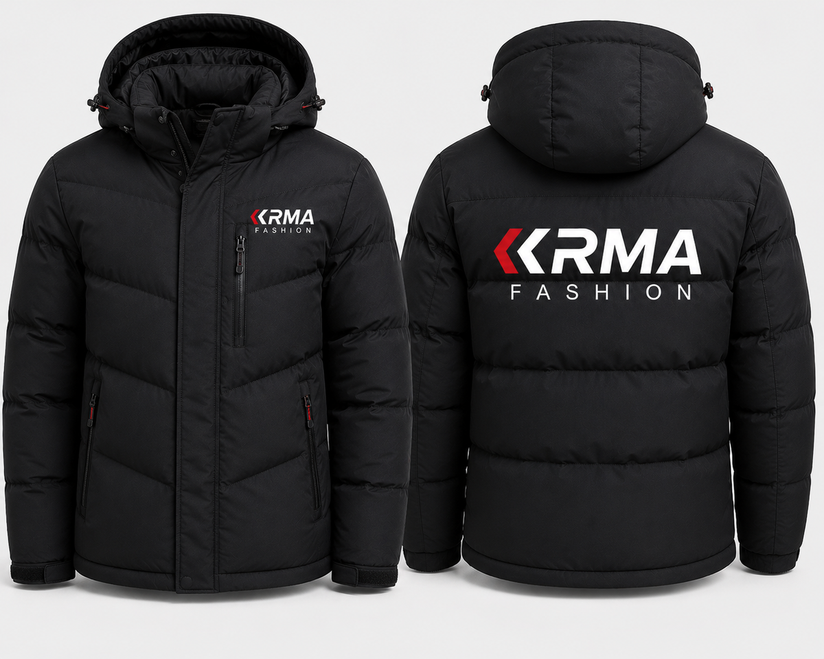 Premium Custom Hooded Puffer Jacket Manufacturer | KRMA Fashion