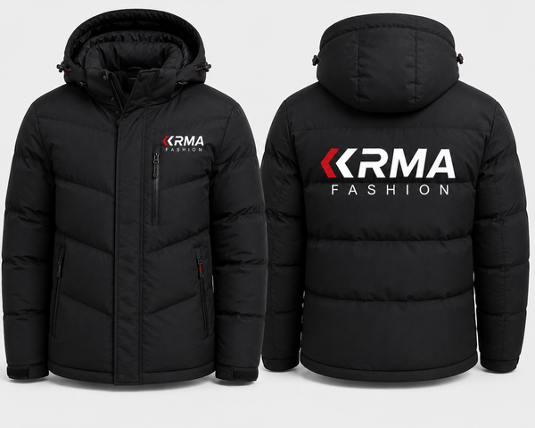 Premium Custom Hooded Puffer Jacket Manufacturer | KRMA Fashion